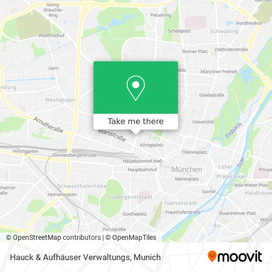 Карта Hauck & Aufhäuser Verwaltungs