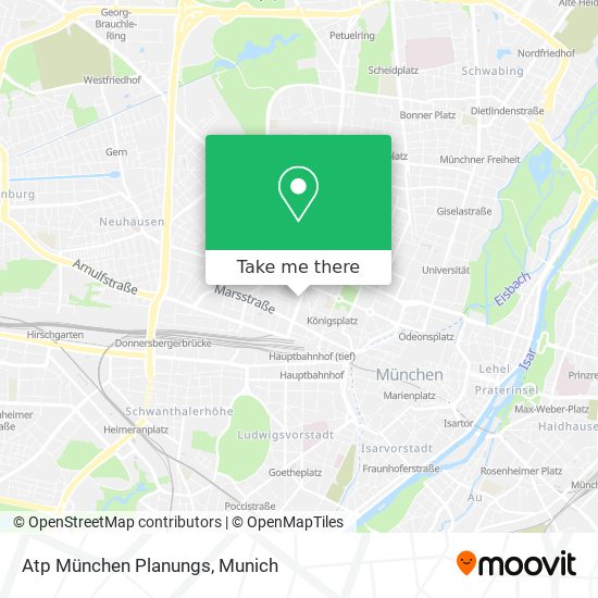 Atp München Planungs map