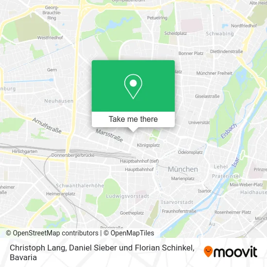 Карта Christoph Lang, Daniel Sieber und Florian Schinkel