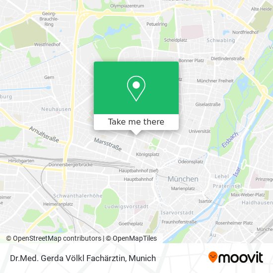 Dr.Med. Gerda Völkl Fachärztin map