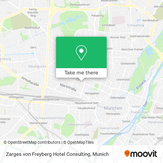 Zarges von Freyberg Hotel Consulting map