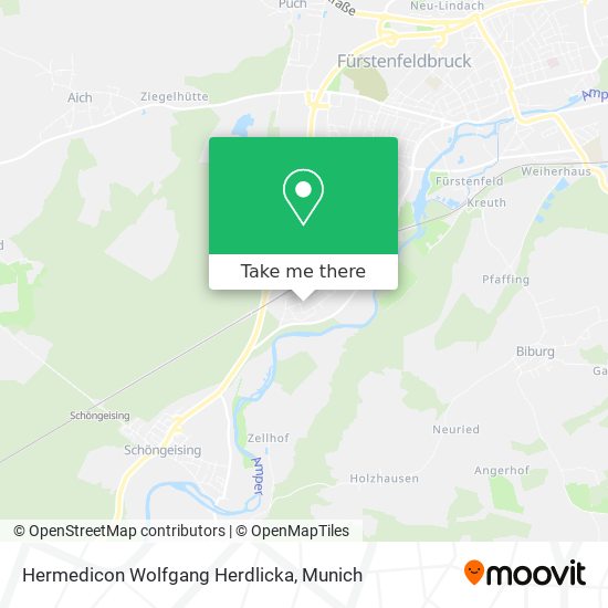 Hermedicon Wolfgang Herdlicka map