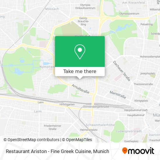 Restaurant Ariston - Fine Greek Cuisine map