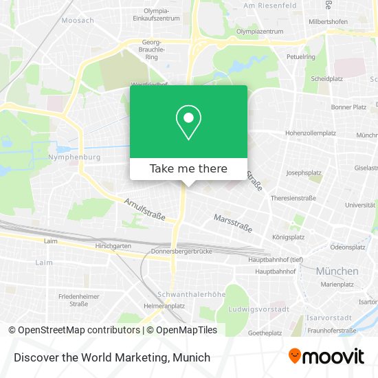 Discover the World Marketing map