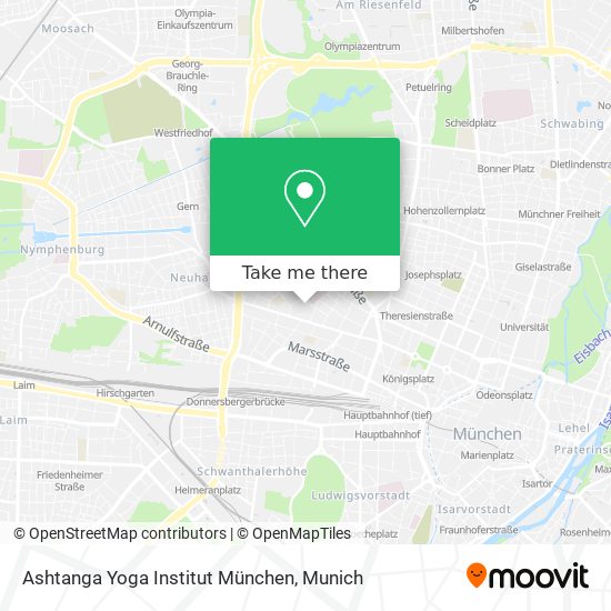 Ashtanga Yoga Institut München map