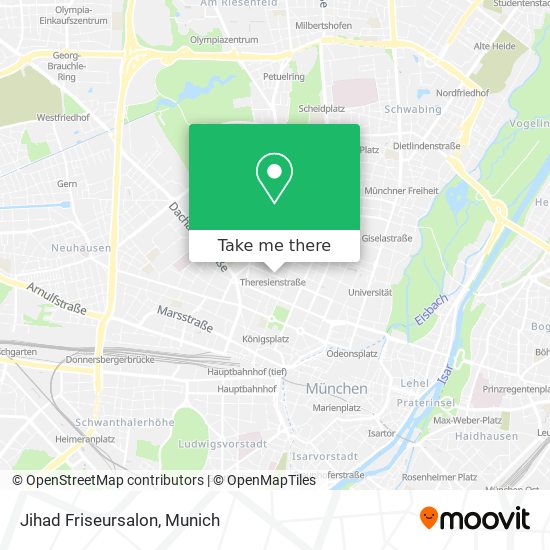 Jihad Friseursalon map