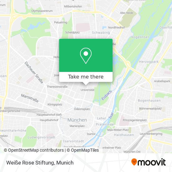 Weiße Rose Stiftung map