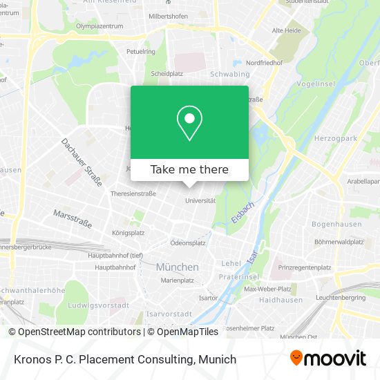 Kronos P. C. Placement Consulting map