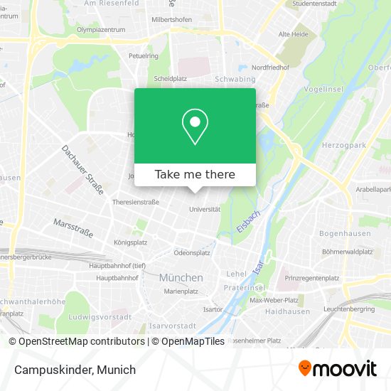 Campuskinder map