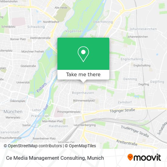 Ce Media Management Consulting map