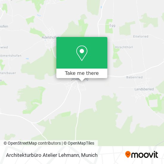 Architekturbüro Atelier Lehmann map