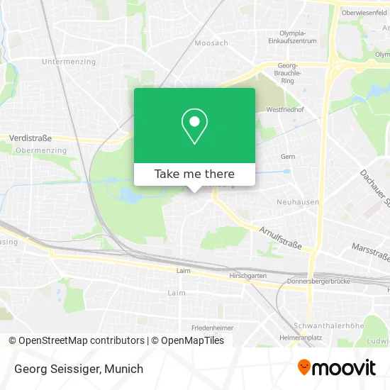 Карта Georg Seissiger