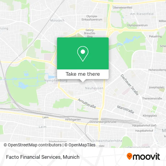 Facto Financial Services map