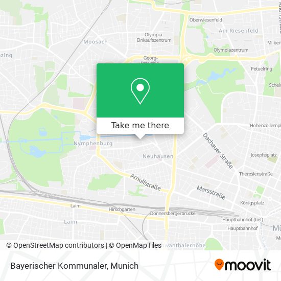 Bayerischer Kommunaler map