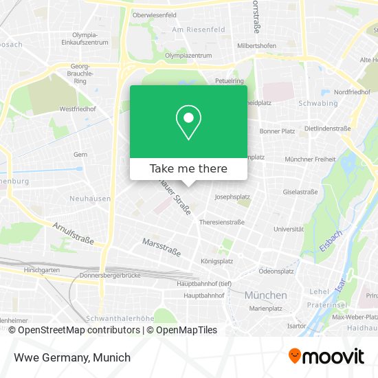 Wwe Germany map