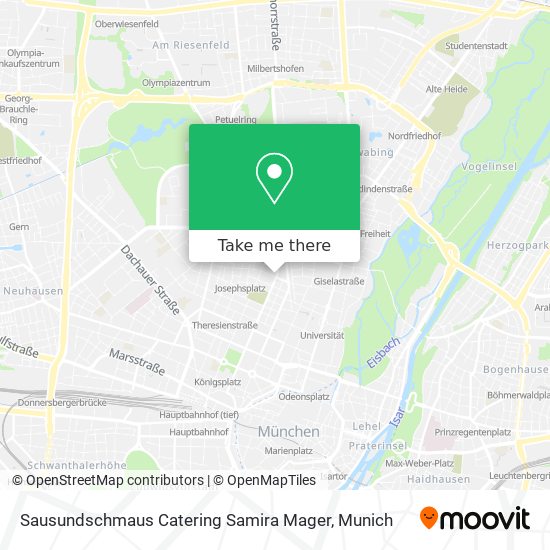 Sausundschmaus Catering Samira Mager map