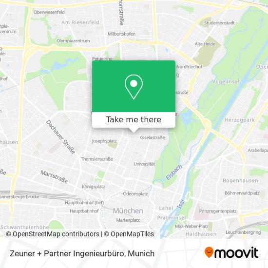Карта Zeuner + Partner Ingenieurbüro