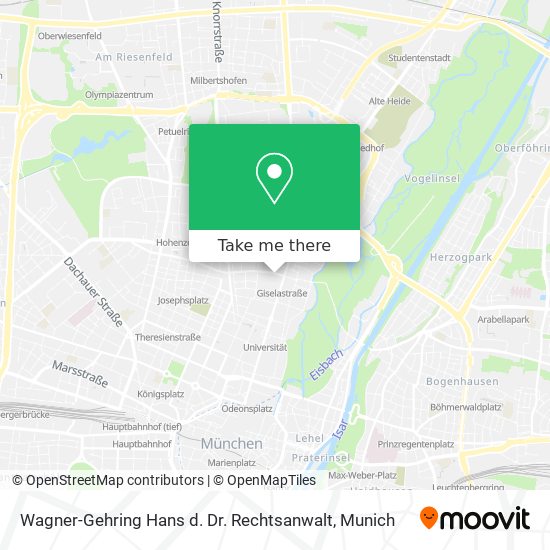 Wagner-Gehring Hans d. Dr. Rechtsanwalt map