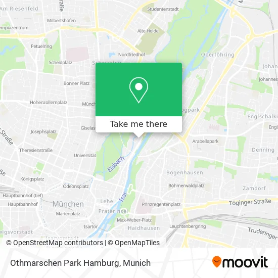Карта Othmarschen Park Hamburg