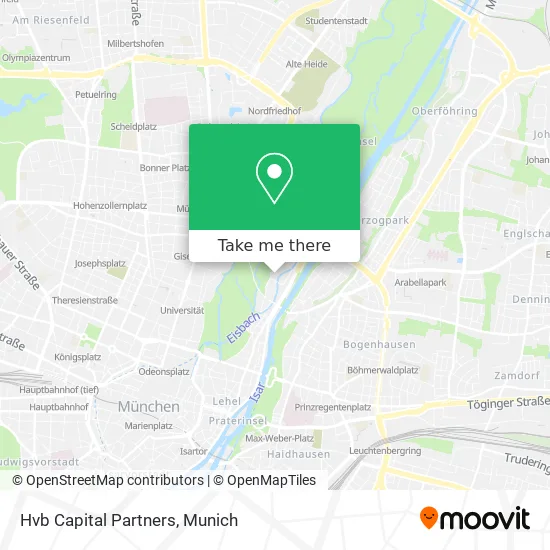 Карта Hvb Capital Partners