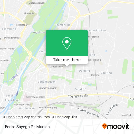 Fedra Sayegh Pr map