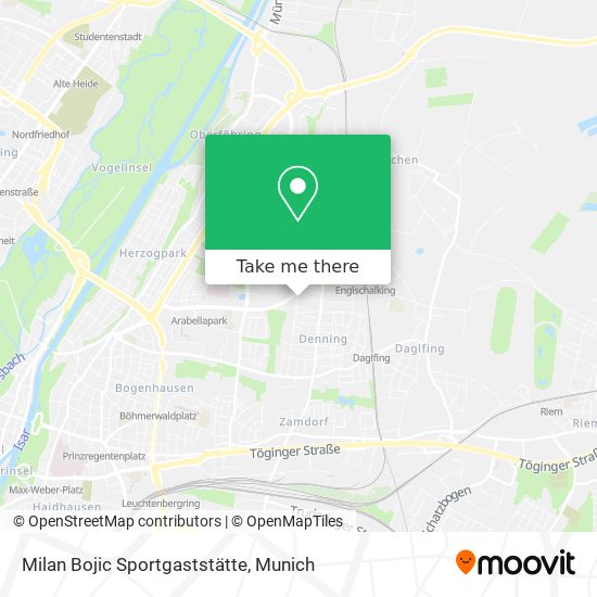 Milan Bojic Sportgaststätte map