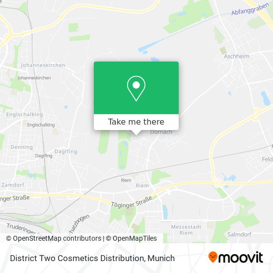Карта District Two Cosmetics Distribution