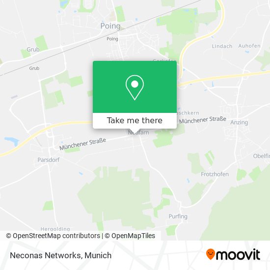 Neconas Networks map