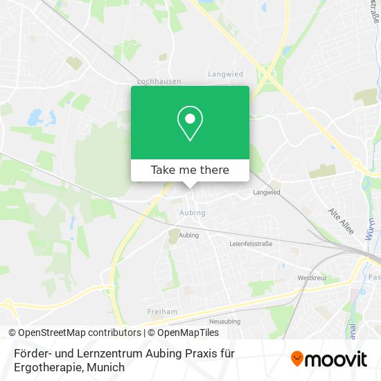 Förder- und Lernzentrum Aubing Praxis für Ergotherapie map