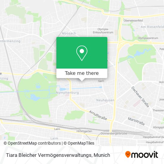 Tiara Bleicher Vermögensverwaltungs map