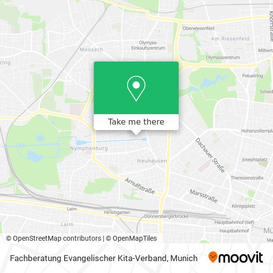 Fachberatung Evangelischer Kita-Verband map