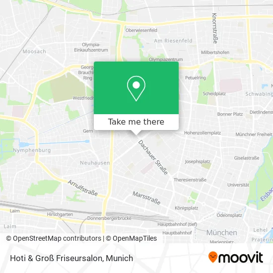 Карта Hoti & Groß Friseursalon