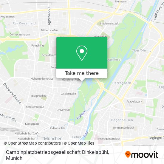 Campinplatzbetriebsgesellschaft Dinkelsbühl map