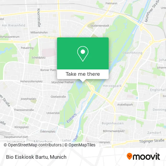 Карта Bio Eiskiosk Bartu