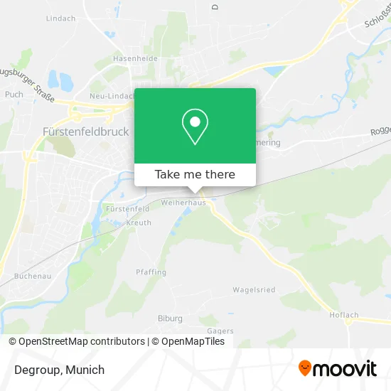 Degroup map
