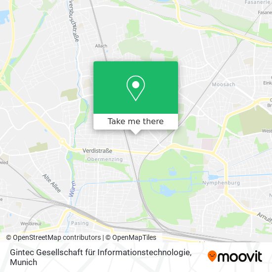 Gintec Gesellschaft für Informationstechnologie map