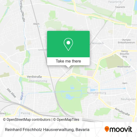 Reinhard Frischholz Hausverwaltung map