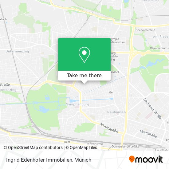 Ingrid Edenhofer Immobilien map