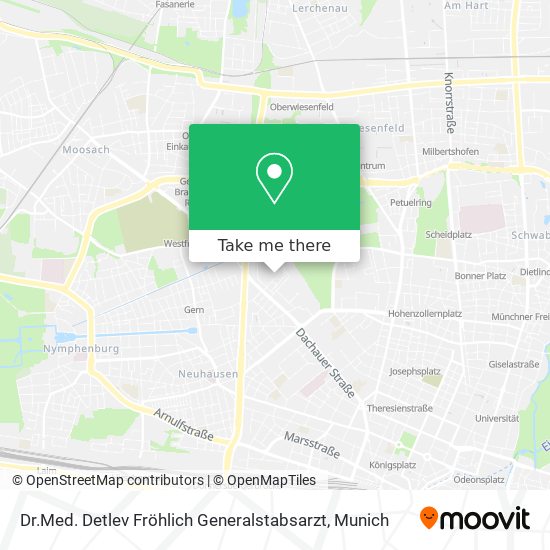 Dr.Med. Detlev Fröhlich Generalstabsarzt map