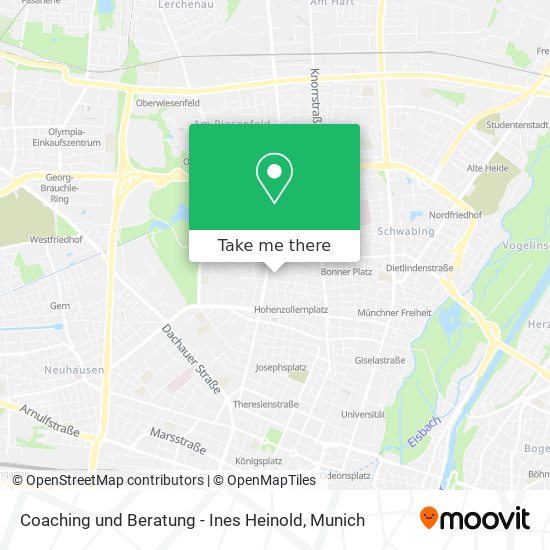 Coaching und Beratung - Ines Heinold map