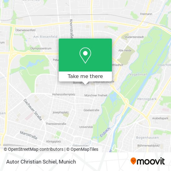 Autor Christian Schiel map
