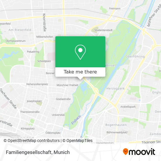 Карта Familiengesellschaft