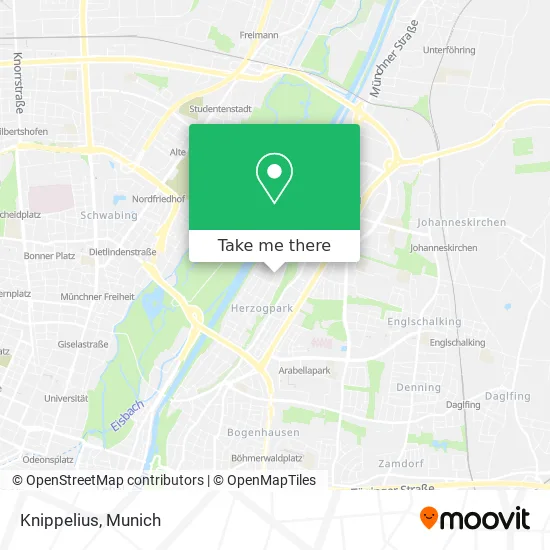 Карта Knippelius