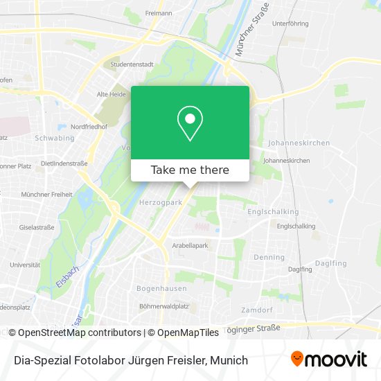 Dia-Spezial Fotolabor Jürgen Freisler map