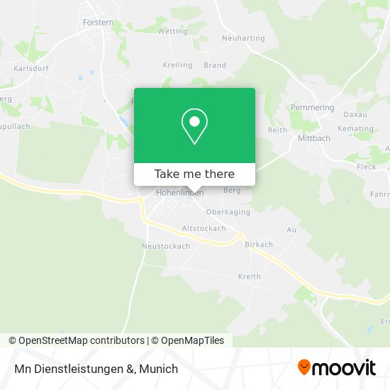 Mn Dienstleistungen & map