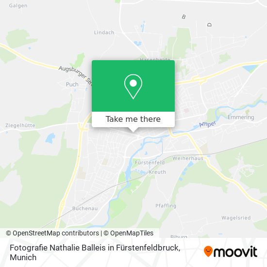 Fotografie Nathalie Balleis in Fürstenfeldbruck map