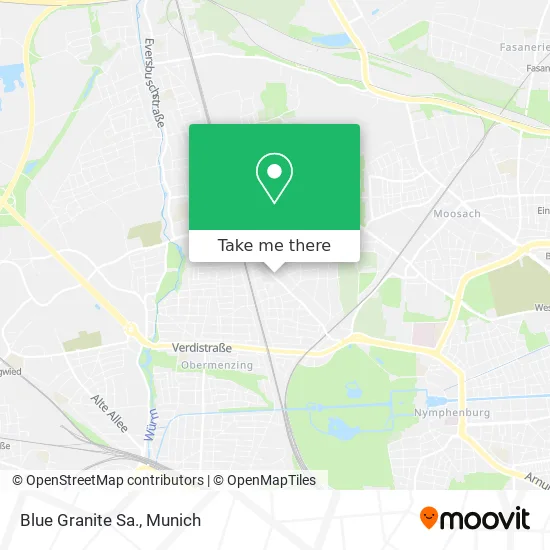 Карта Blue Granite Sa.