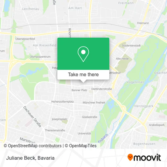 Карта Juliane Beck
