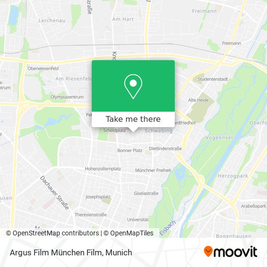 Argus Film München Film map