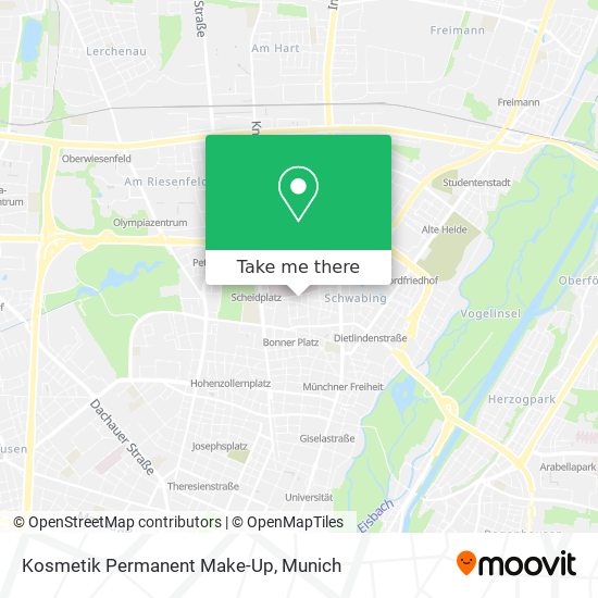 Kosmetik Permanent Make-Up map